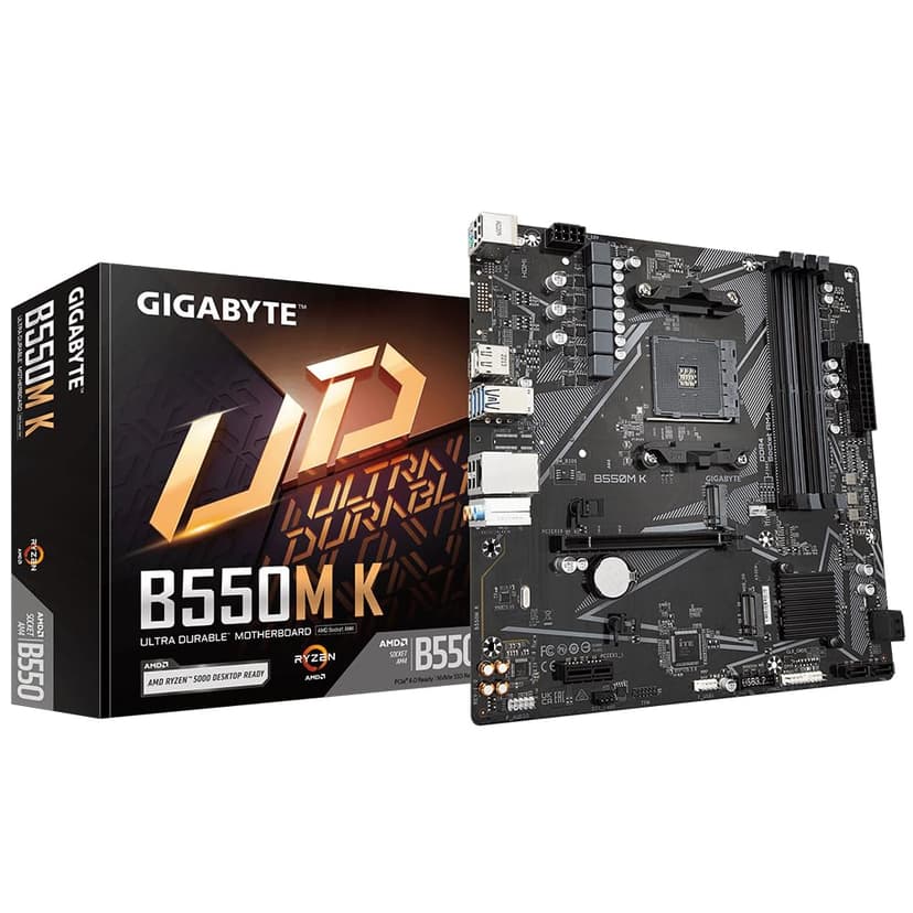 Gigabyte B550M K Motherboard Review 2025