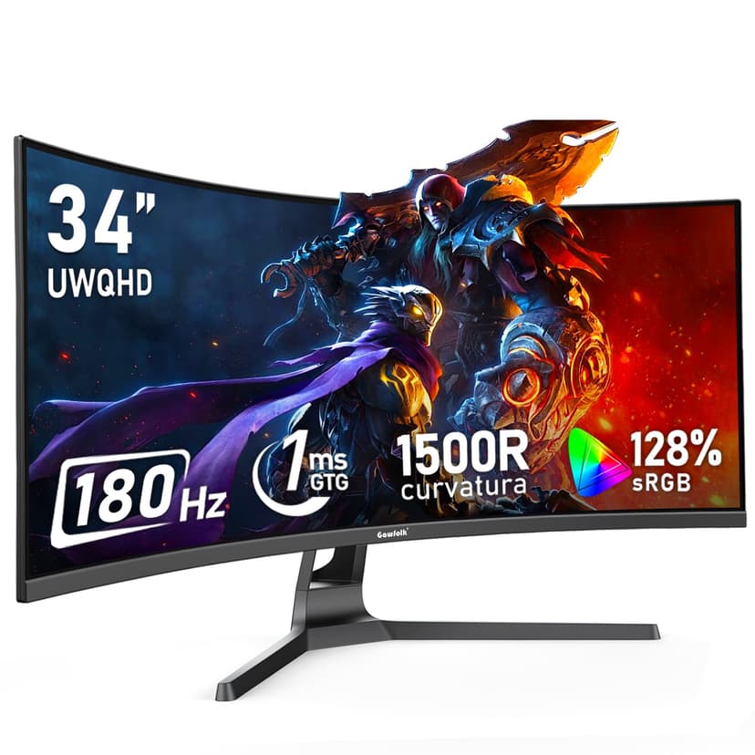 Gawfolk 34" Ultrawide Gaming Monitor (180Hz, UWQHD) Review UK 2026