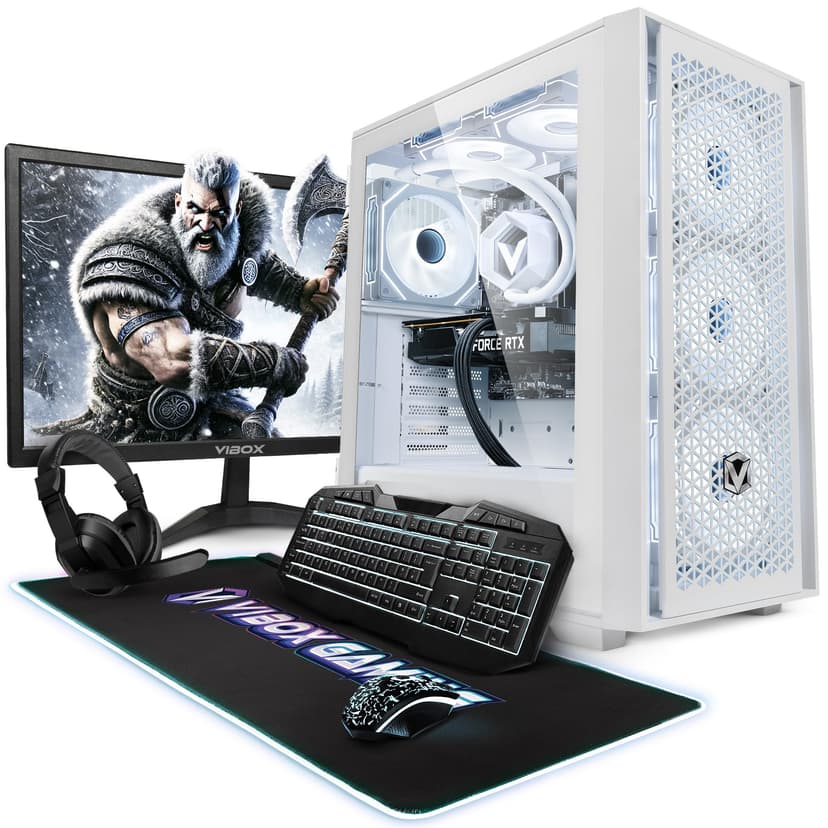 Vibox VII Gaming PC (i7-12700KF, RTX 5060, White) Review UK 2026
