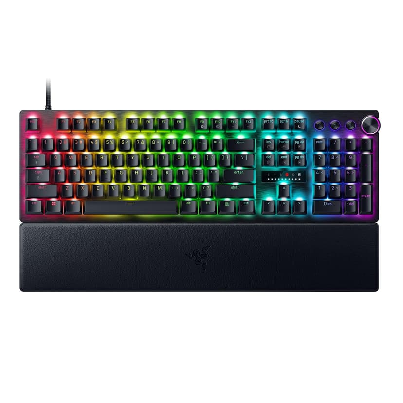 Razer Huntsman V3 Pro - Analog Optical Esports Gaming-Keyboard (Analog Optical Switches, Quick Onboard Adjustments, Multi-function Digital D