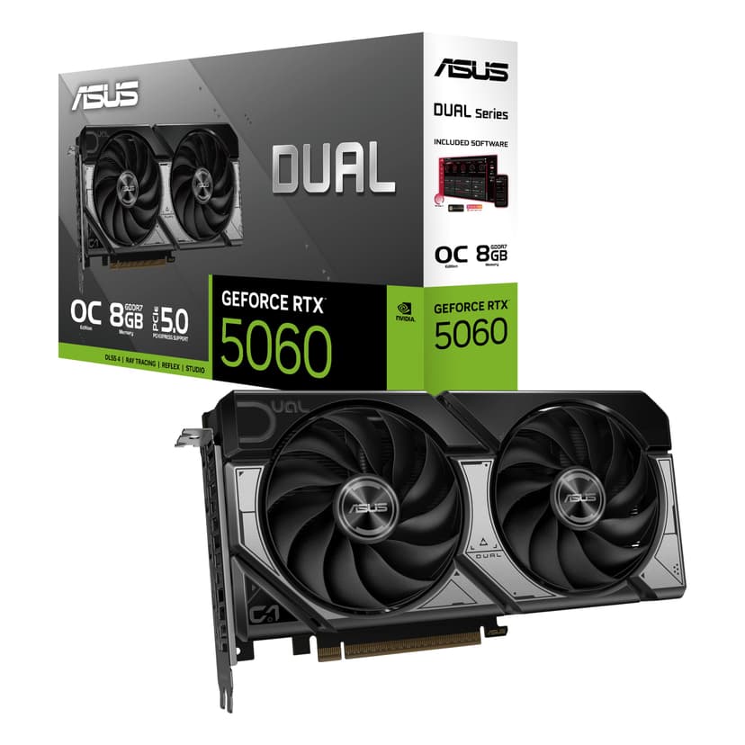 ASUS Dual RTX 5060 GPU Review UK 2025