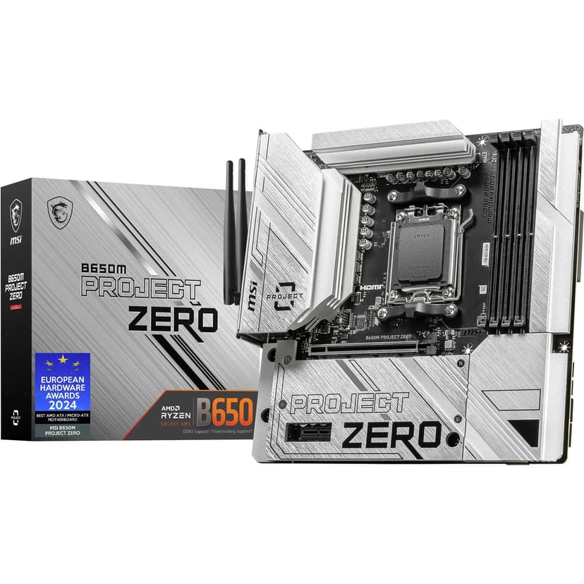 best motherboard for ryzen 5 9600x - MSI B650M Project Zero
