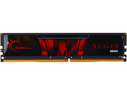 G.SKILL AEGIS Series DDR4 RAM 16GB (1x16GB) 2666MT/s CL19-19-19-43 1.20V Intel AMD Desktop Computer Memory U-DIMM (F4-2666C19S-16GIS)