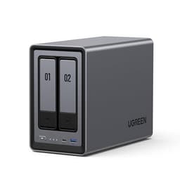 UGREEN NASync DXP2800 2-Bay Desktop NAS, Intel N100 Quad-...