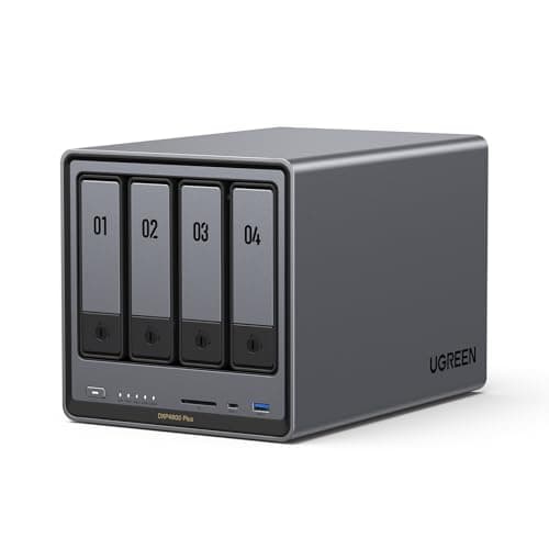 UGREEN NASync DXP4800 Plus 4-Bay Desktop NAS, Intel Penti...