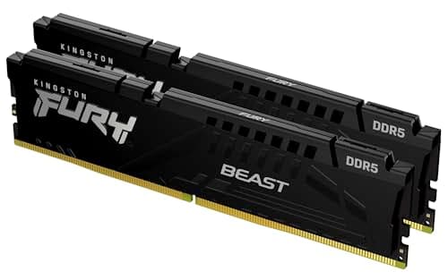 Kingston FURY Beast Black DDR5 32GB (2x16GB) 6000MT/s CL3...