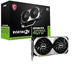 msi Gaming GeForce RTX 4070 Ti 12GB GDRR6X 192-Bit HDMI/DP Nvlink TORX Fan 4.0 Ada Lovelace Architecture Graphics Card (RTX 4070 Ti Ventus 2