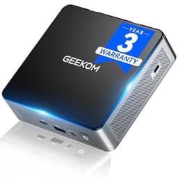 GEEKOM [Corporate Choice] Air12 2026 Mini PC, with Intel PT7505(Beats N95/3300U/4300U),16GB RAM (Expandable)+512GB SSD, Triple 8K@60Hz Display, 5xUSB/WiFi 6/BT5.2 for Home/Office/School
