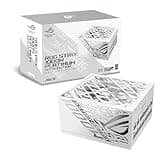 Asus ROG Strix 1000W Platinum White PSU, Fully Modular, 80+ Platinum, ATX 3.1, PCIe 5.0, GaN MOSFET, Intelligent Voltage Stabilizer