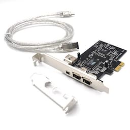 Pardarsey PCIe 3 Ports 1394A Firewire Expansion Card, PCI...