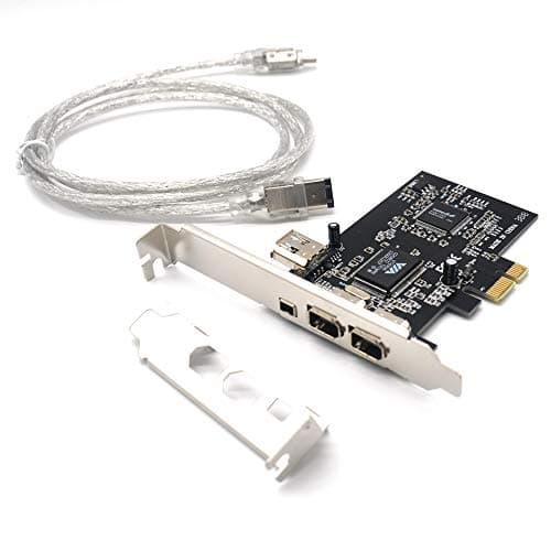 Pardarsey PCIe 3 Ports 1394A Firewire Expansion Card, PCI...