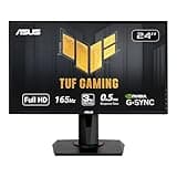 Asus VG248QG 24” G-Sync Compatible Gaming Monitor 165Hz Full HD 1080P 0.5ms DP HDMI DVI Eye Care