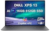 Dell XPS 13 9345 Laptop, Copilot+ AI PC (13.4" FHD+ 120Hz, Snapdragon X Plus (> Intel i7-1355U), 16GB 8448MT/s RAM, 512GB SSD), Thin & Light