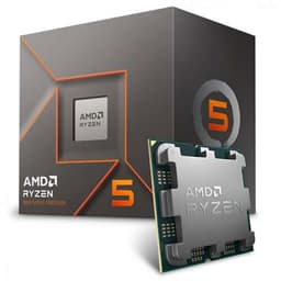 AMD Ryzen 5 8400F processor (6 Core/12 threads, 65W TDP,...