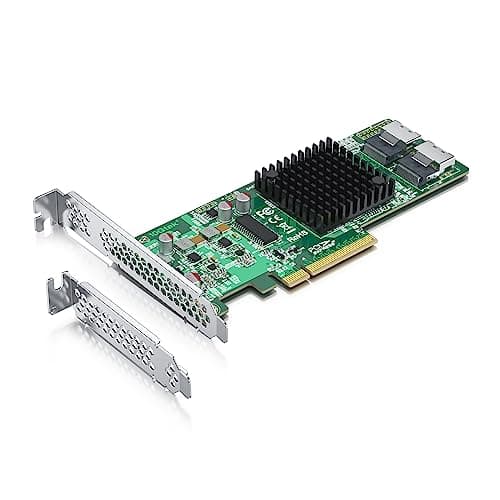 10Gtek Internal PCI Express SAS/SATA HBA RAID Controller...