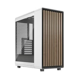 Fractal Design North Chalk White Tempered Glass Clear