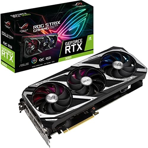 ASUS ROG Strix NVIDIA GeForce RTX 3060 V2 OC Edition Gami...