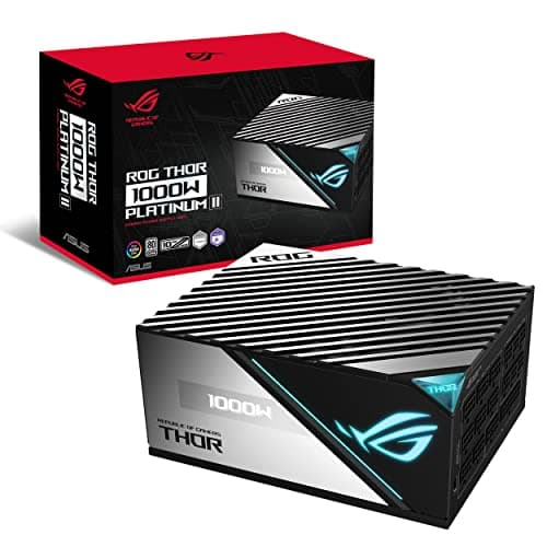 best power supplies for gigabyte nvidia geforce rtx 3060 gaming oc v2 graphics card 8gb gddr6 128 bit pci e 4 0 1807mhz core clock 2x dp 1 4 2x hdmi 2 1 nvidia dlss gv n3060gaming oc 8gd v2 - ASUS ROG THOR 1000W PLATINUM 2 PSU
