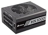 Corsair HX Series, HX1000, 1000 Watt, Fully Modular Power Supply, 80+ Platinum Certified, CP-9020139-NA