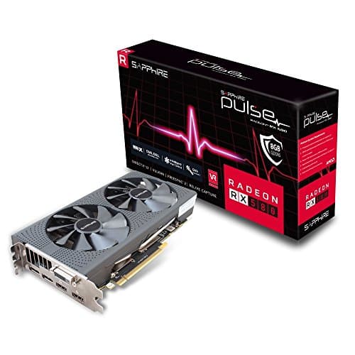 Sapphire Pulse Radeon RX 580 8G GDDR5 Dual HDMI/DVI-D/Dua...