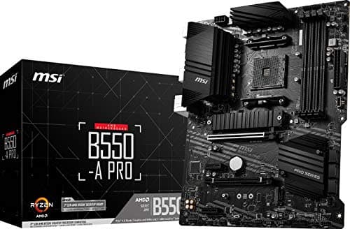 best motherboard for ryzen 7 5800x - MSI B550-A PRO