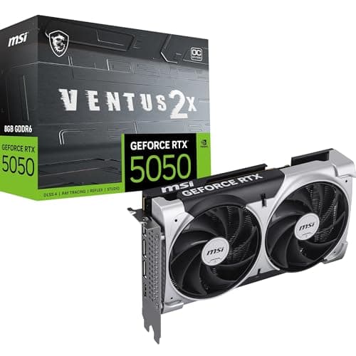 MSI GeForce RTX 5050 Gaming Graphics Card Review UK 2025