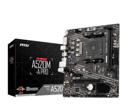 MSI A520M-A PRO Motherboard mATX