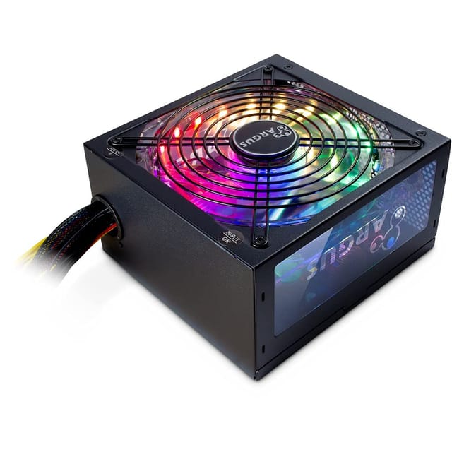Inter-Tech Argus RGB-500W II 20+4 Pin PSU Review UK (2026). Tested