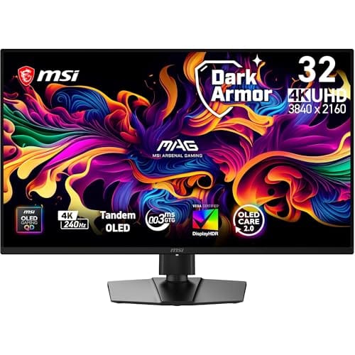 MSI MAG 321UP QD-OLED X24 Review: 4K 240Hz Tested
