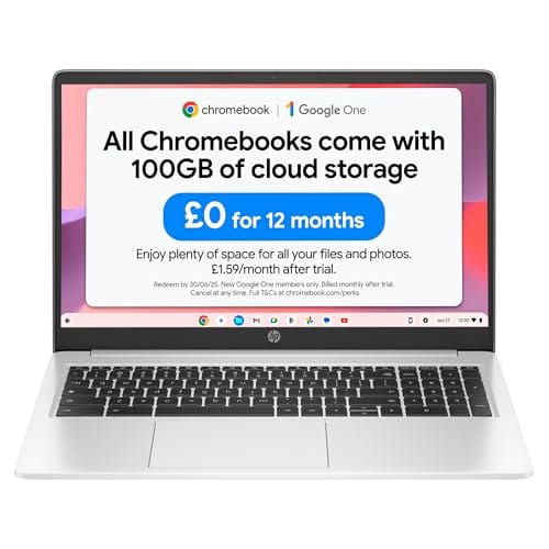 HP Chromebook 15 Celeron N4500 Budget Laptop UK 2026 Review - Tested & Rated