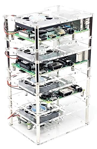 Micro Connectors RAS-PCS46 Review: Stackable Acrylic Pi Case with Fan
