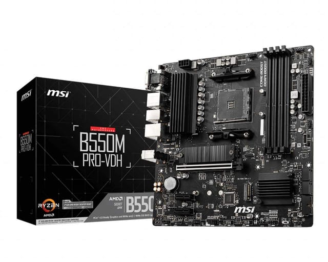 MSI B550M PRO-VDH Motherboard Review UK 2026