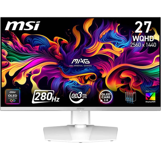 MSI MAG 273QP QD-OLED X24 26.5 Review UK 2026