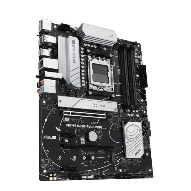Asus PRIME B650-PLUS WIFI, AMD B650, AM5, ATX, 4 DDR5, HD...