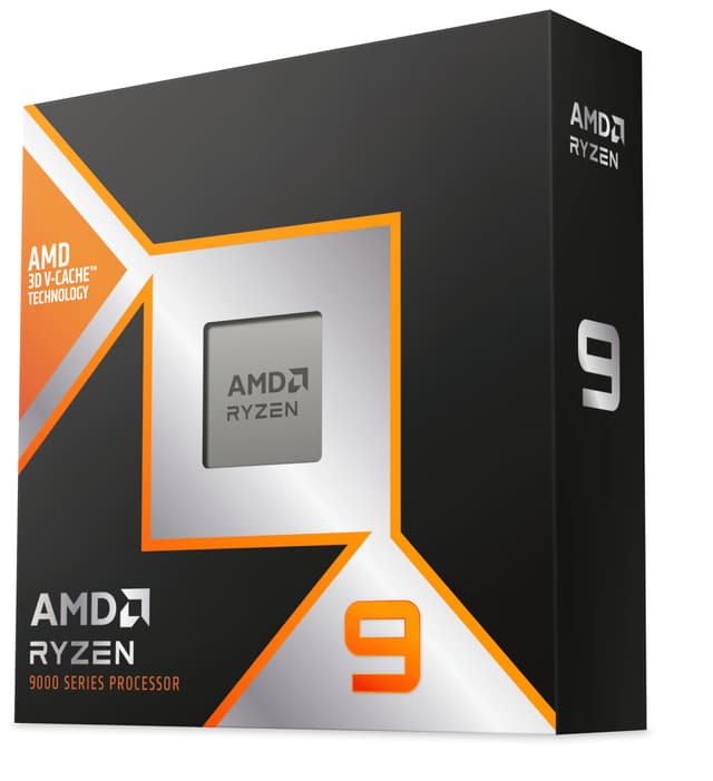 AMD Ryzen™ 9 9950X3D Processor With 3D V-Cache™ Technolog...