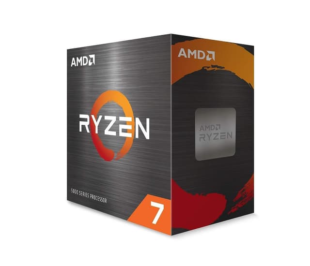 AMD Ryzen 7 5800X Processor (8 Cores/16 threads, 105W TDP...