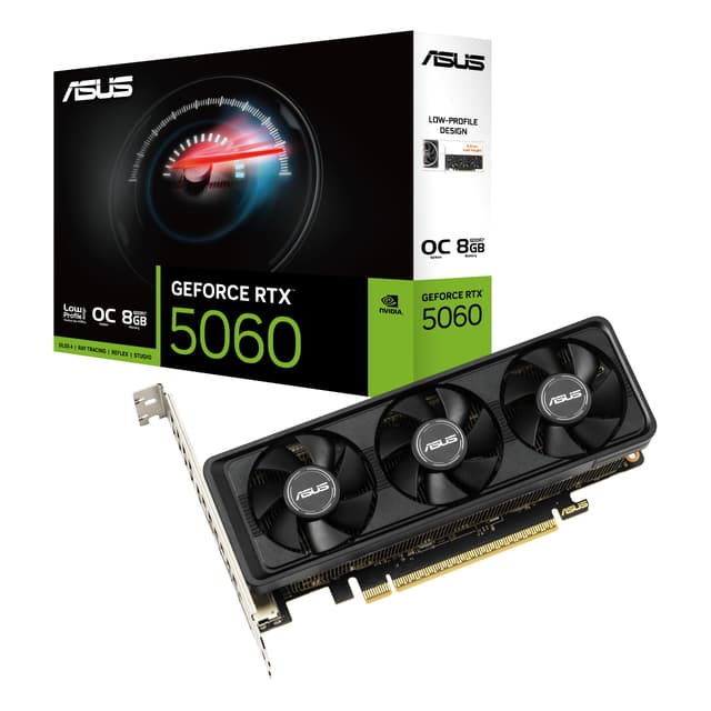 ASUS GeForce RTX 5060 LP BRK 8GB GDDR7 Graphics Card (PCI...