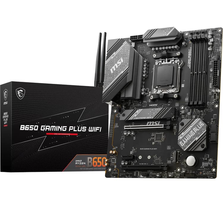 MSI B650 GAMING PLUS WIFI Motherboard, ATX