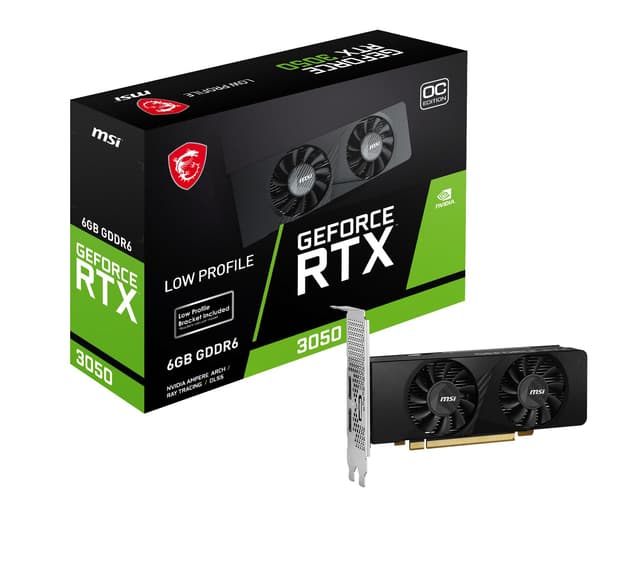 MSI GeForce RTX 3050 LP 6G Gaming Graphics Card Review UK...
