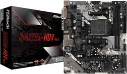 ASRock B450M-HDV R4.0 Socket AM4/ AMD Promontory B450/ DDR4/ SATA3&USB3.1/ M.2/ A&GbE/MicroATX Motherboard