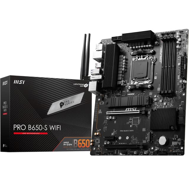 MSI PRO B650-S WIFI Motherboard, ATX