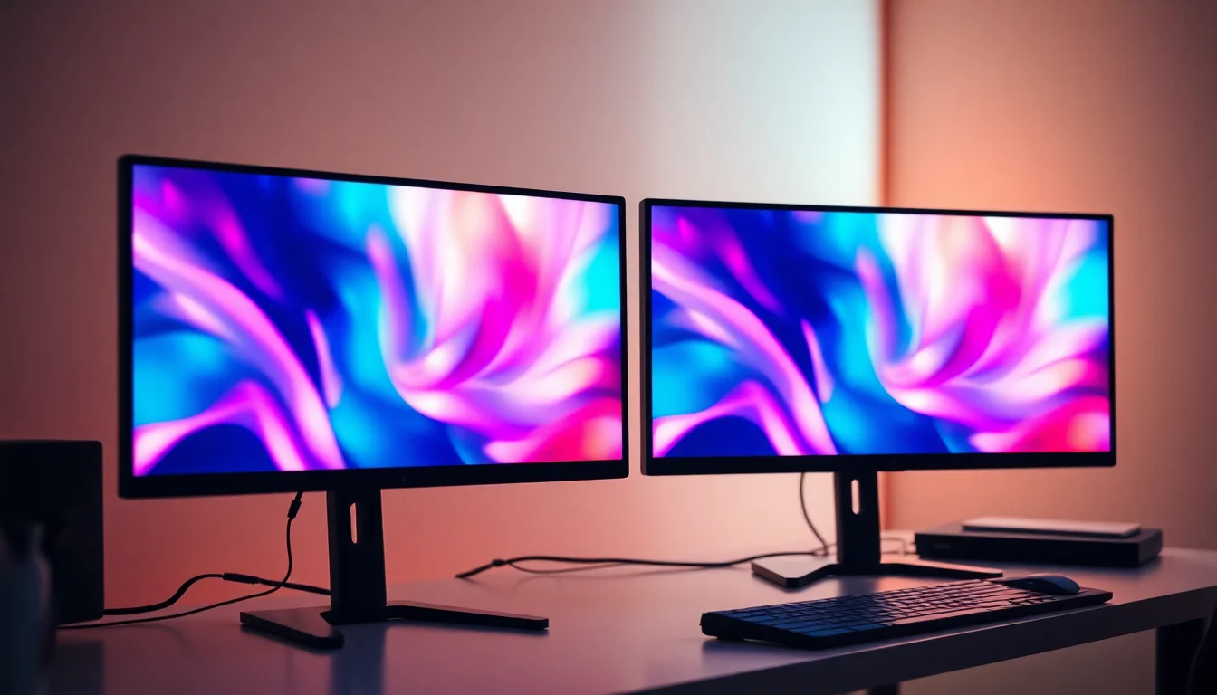 Best Monitors for dual monitor setup