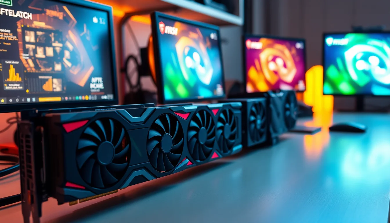 Best MSI Graphics Cards Under £300