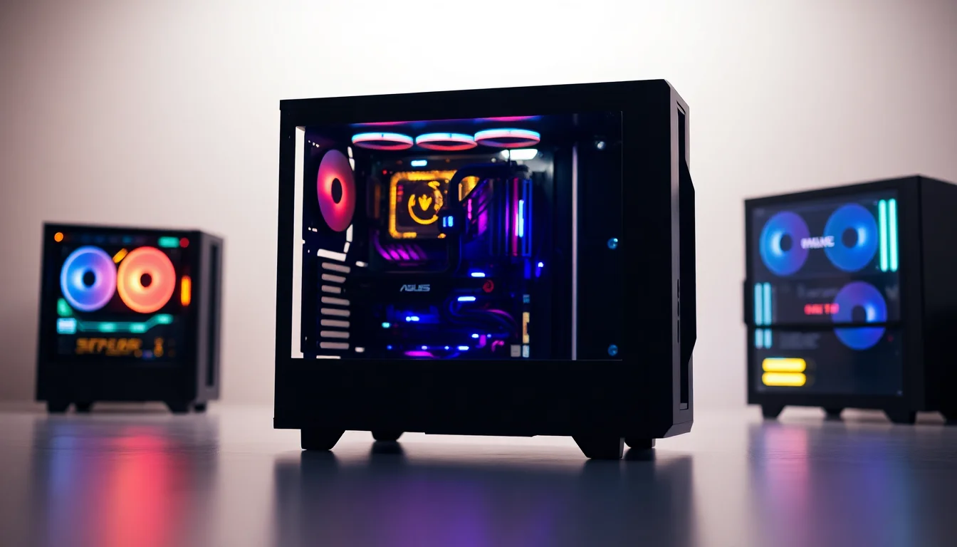 Best PC Cases for ASUS TUF Gaming RTX 5070 12GB GDDR7 OC GPU