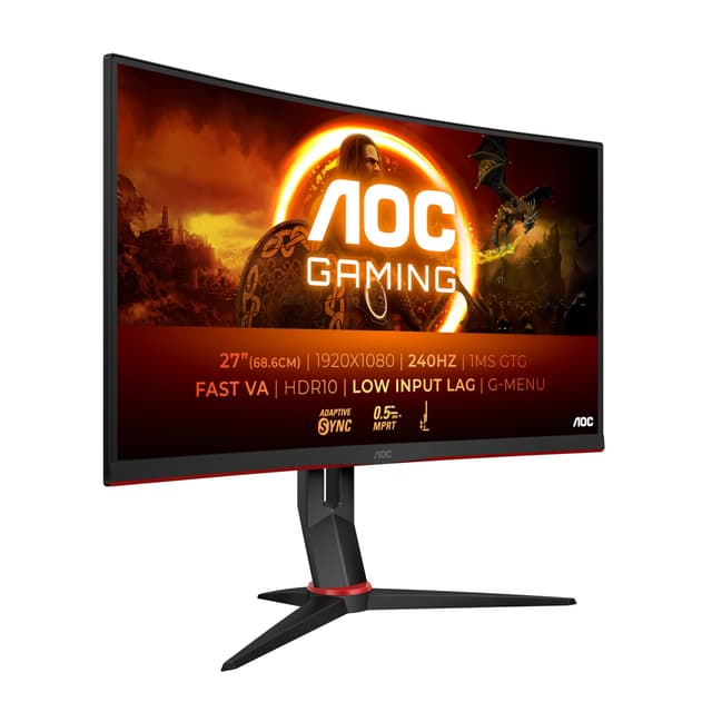 AOC Gaming C27G2Z3-27 Zoll Curved FHD Monitor, 240Hz, 1ms...
