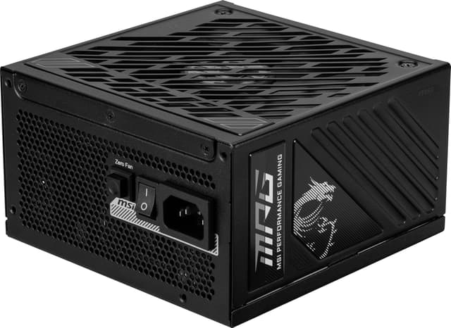 MSI MPG A1000GS PCIE5 Power Supply Unit, 1000W, 80 PLUS G...