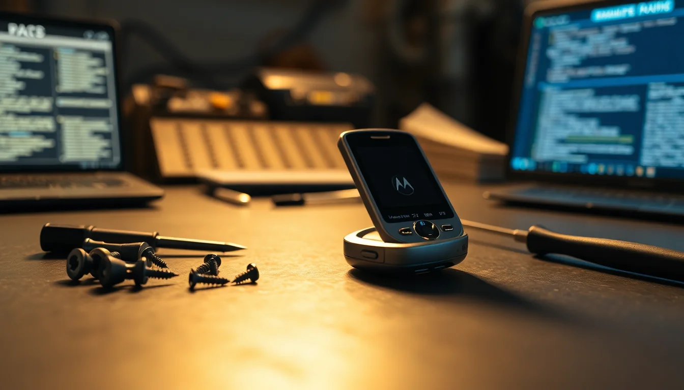 Motorola Razr V3 Repair: Fix Power, Screen & Keypad: hero illustration