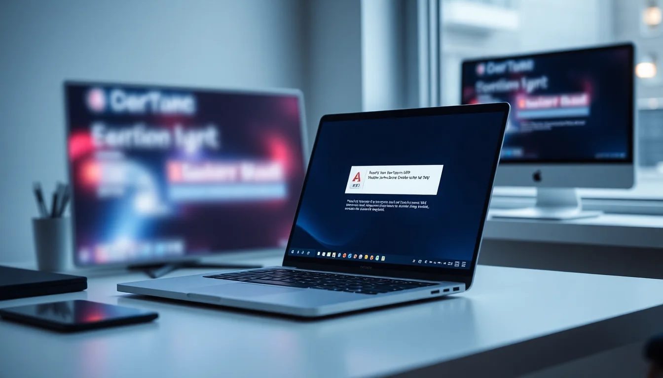 Windows 11 laptop on a desk showing a PDF file failing to open in the SKARS viewer application