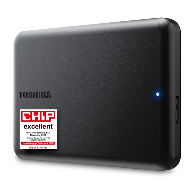 Toshiba Canvio Partner 1TB External Hard Drive UK 2026 Review - Tested