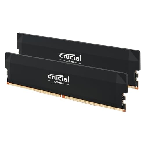 Crucial Pro DDR5 64GB 6400MHz CL40 Review (White) | CP2K32G64C40U5W